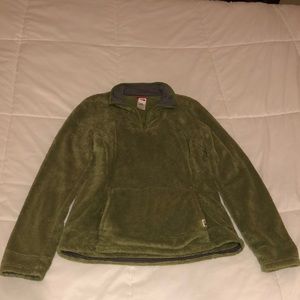 North Face 1/2 zip sweater